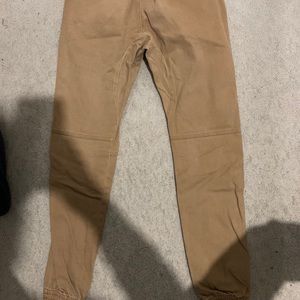 Tobacco Twill Joggers